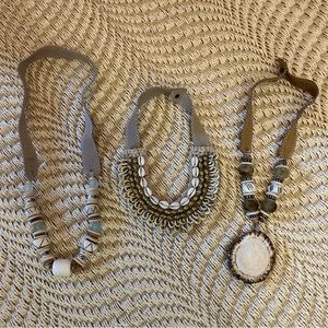 Lot of 3 Twine & Twig Necklaces